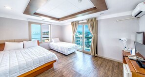 Rom – standard, 1 soverom, havutsikt | Wi-fi (inkludert)