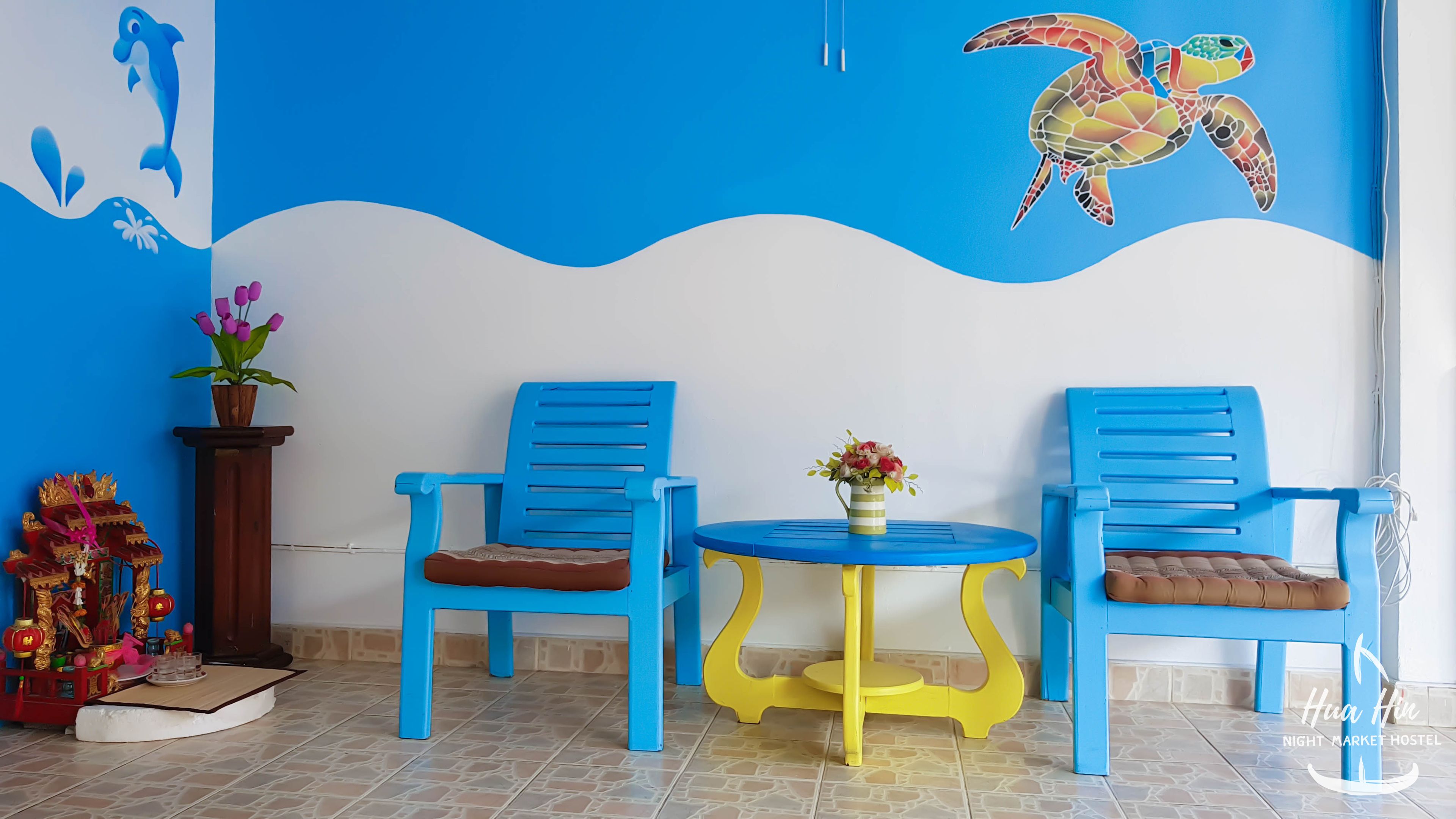 Lobby sitting area