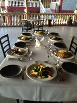 Lunch and dinner served