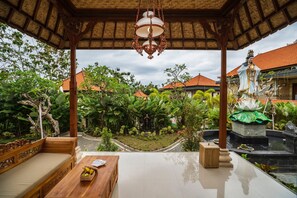 Bungalow, 1 Schlafzimmer, Gartenblick