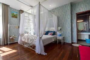 Villa, 5 habitaciones | 5 habitaciones, ropa de cama de alta calidad y camas con pillow-top 