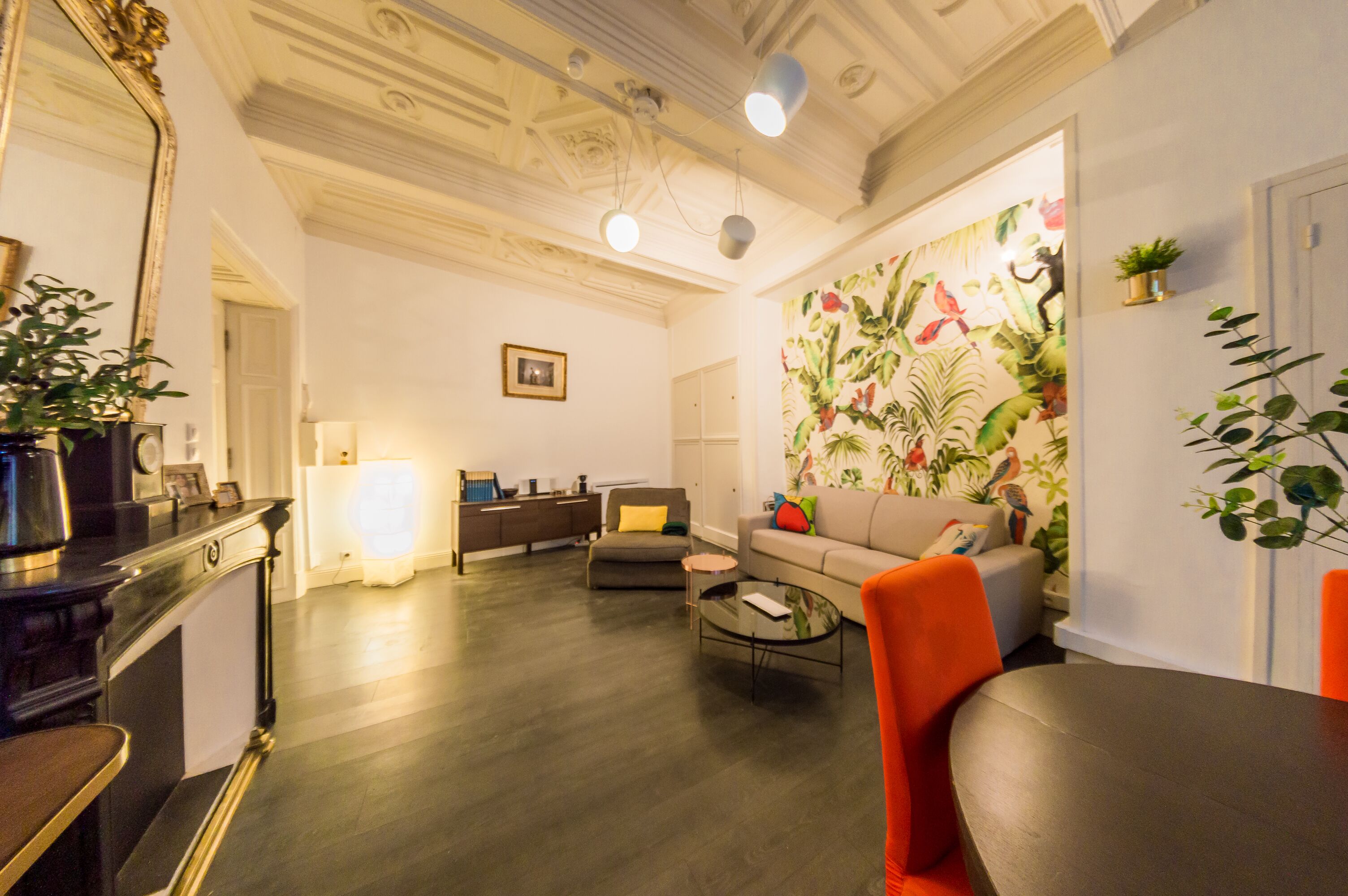 Appartement Duplex Supérieur, salle de bains privée | Salle de séjour