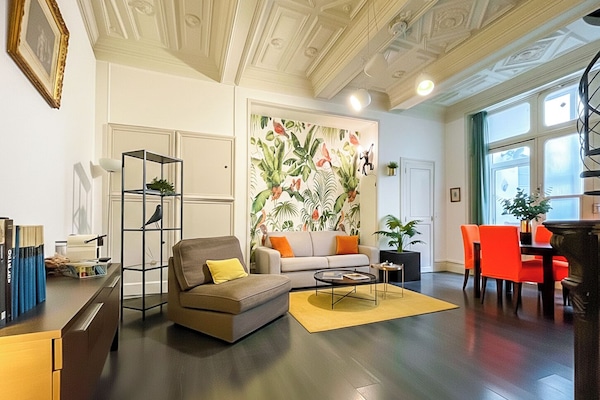 Superior Duplex, Private Bathroom | Living area