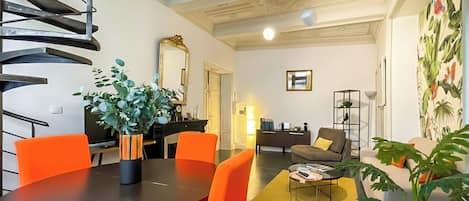 Toetasjesleilighet – superior, privat bad | Oppholdsområde