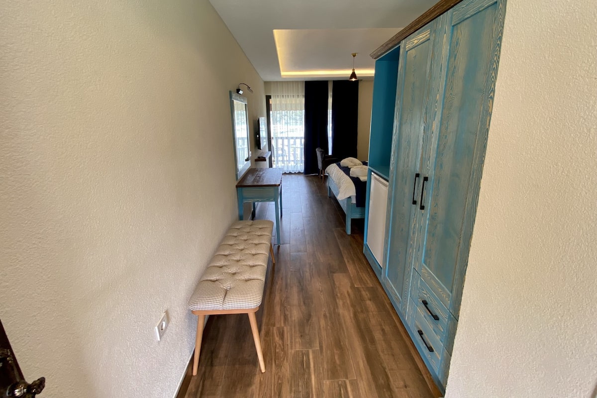 Kamar Double Mewah, pemandangan laut | Meja kerja dan Wi-Fi gratis