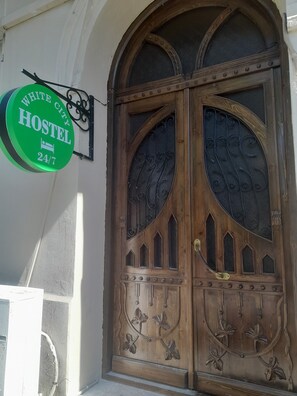 Façade de l’hébergement