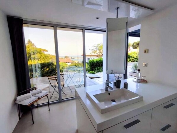 Basic Room, Patio, Sea View | 1 bedroom, premium bedding, individually decorated