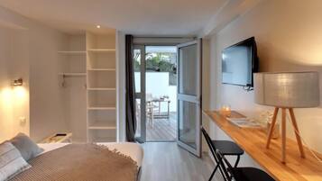 1 dormitorio, ropa de cama de alta calidad, decoración individual