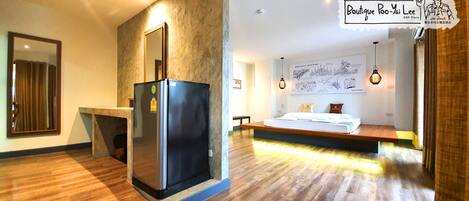 Mini Suite Room | Escritorio, cortinas blackout, wifi gratis y ropa de cama