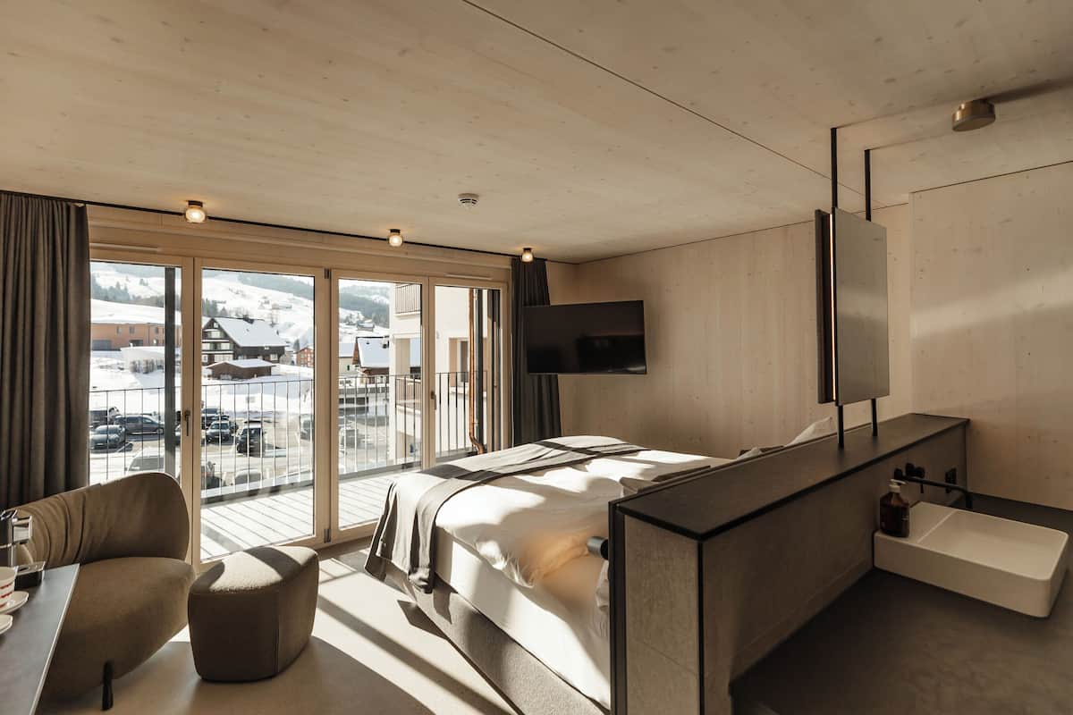 Junior-Suite, Bergblick