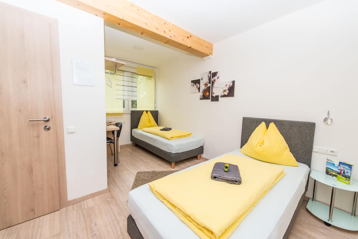 Habitación estándar con 2 camas individuales, 2 camas individuales | Ropa de cama de alta calidad, minibar, escritorio