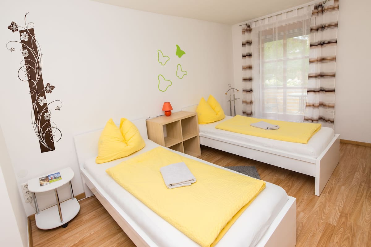 Apartment, 2 Bedrooms | Premium bedding, minibar, desk, laptop workspace