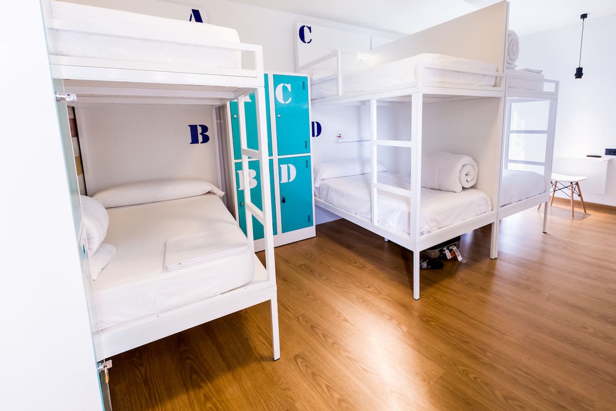 1 Bed in Room for 6 people, Women Only, Private Bathroom | Desk, laptop workspace, soundproofing, free WiFi