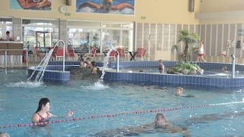 Indoor pool, outdoor pool