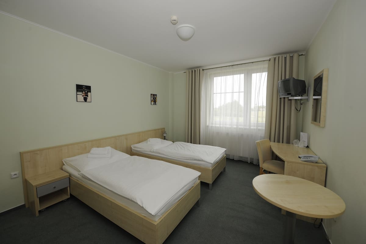 In-room safe, desk, blackout curtains, free cots/infant beds