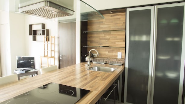 Deluxe Apartment, 2 Bedrooms | Private kitchen | Full-size fridge, microwave, oven, stovetop - The Edges (Dublin)