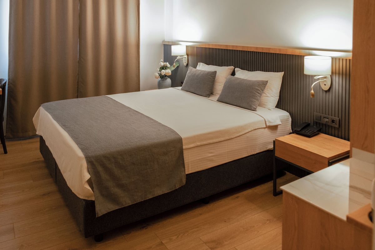 Habitación estándar con 1 cama doble o 2 individuales | Minibar, caja fuerte, escritorio y sistema de insonorización