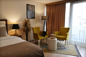 Double or Twin Room | Egyptian cotton sheets, premium bedding, memory foam beds, minibar - Cebeci Grand Otel (Trabzon)