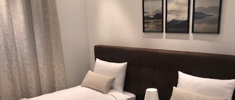 Royal appartement, 2 slaapkamers, keuken | 2 slaapkamers, luxe beddengoed, geluiddichte muren, gratis wifi