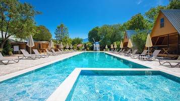 Seasonal outdoor pool