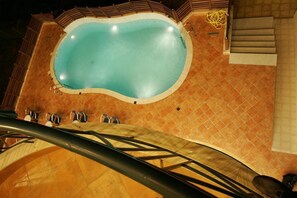 Outdoor pool - Hotel Metropole (Dio-Olympos)