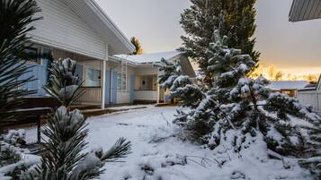 Majoituspaikan julkisivu