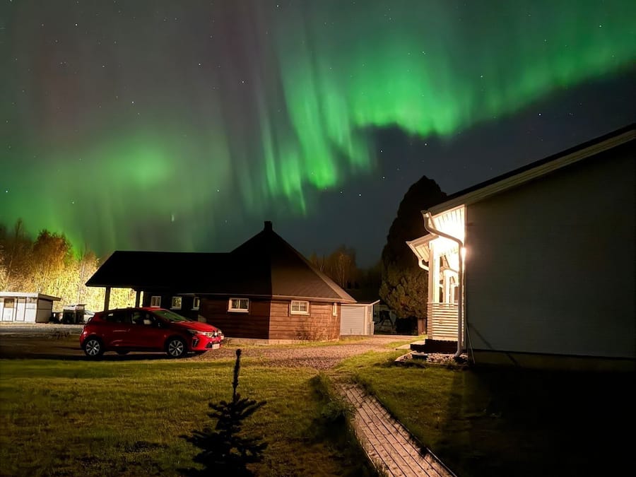 Facciata della struttura