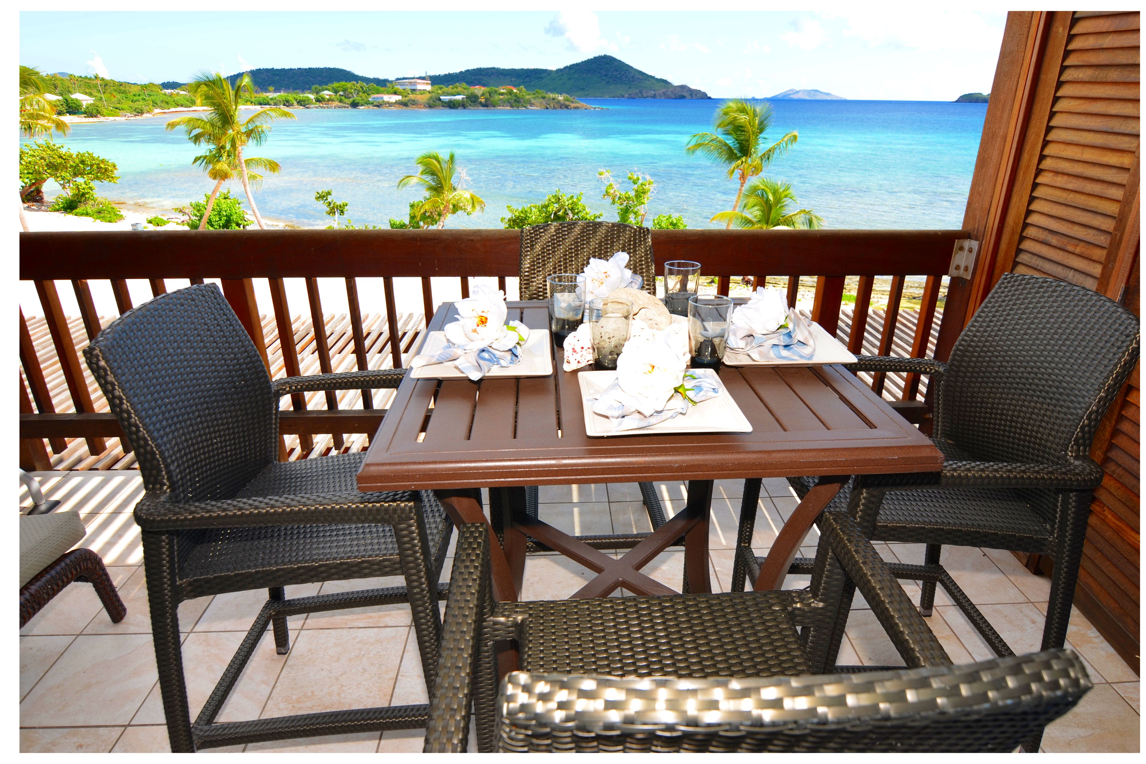 duplex, beach view | terrace/patio