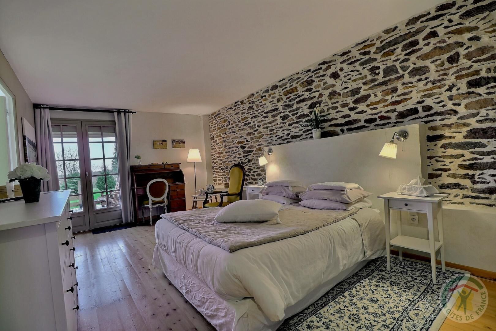 Family Room | Premium bedding, individually decorated, individually furnished, desk