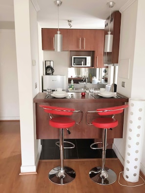 Essbereich im Zimmer