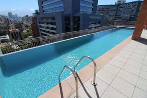 Indoor pool, seasonal outdoor pool