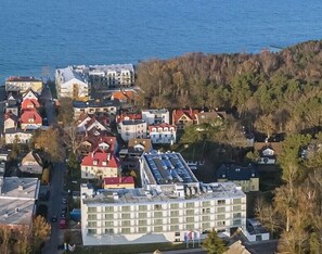 Majoituspaikan julkisivu