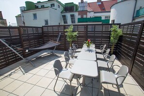 Deluxe Apartment, 3 Bedrooms, Terrace (TOP 12) | Terrace/patio - Vienna Hotspot - Wien Mitte (Vienna)