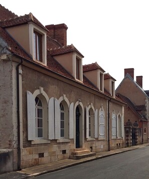 Fassade der Unterkunft