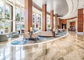 Interior entrance