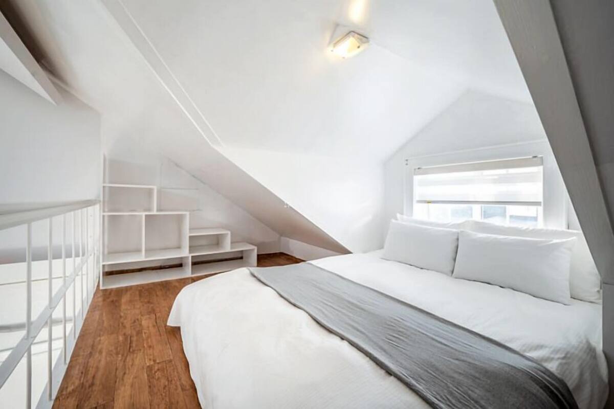 Maisonette (B-6) | 1 Schlafzimmer, kostenloses WLAN