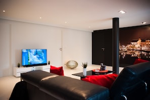 Deluxe-Apartment, 2 Schlafzimmer, eigenes Bad, Stadtblick | Ausblick vom Zimmer