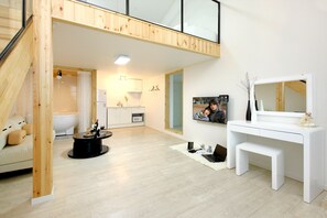 Duplex | Vardagsrum | Platt-tv