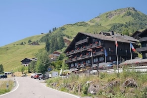 Front of property - Appartement Myrtilles 25 (Val d'Illiez)