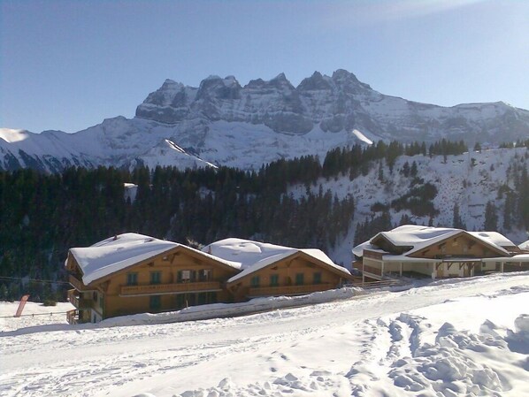 Mountain view - Appartement Esserts B40 (Val d'Illiez)