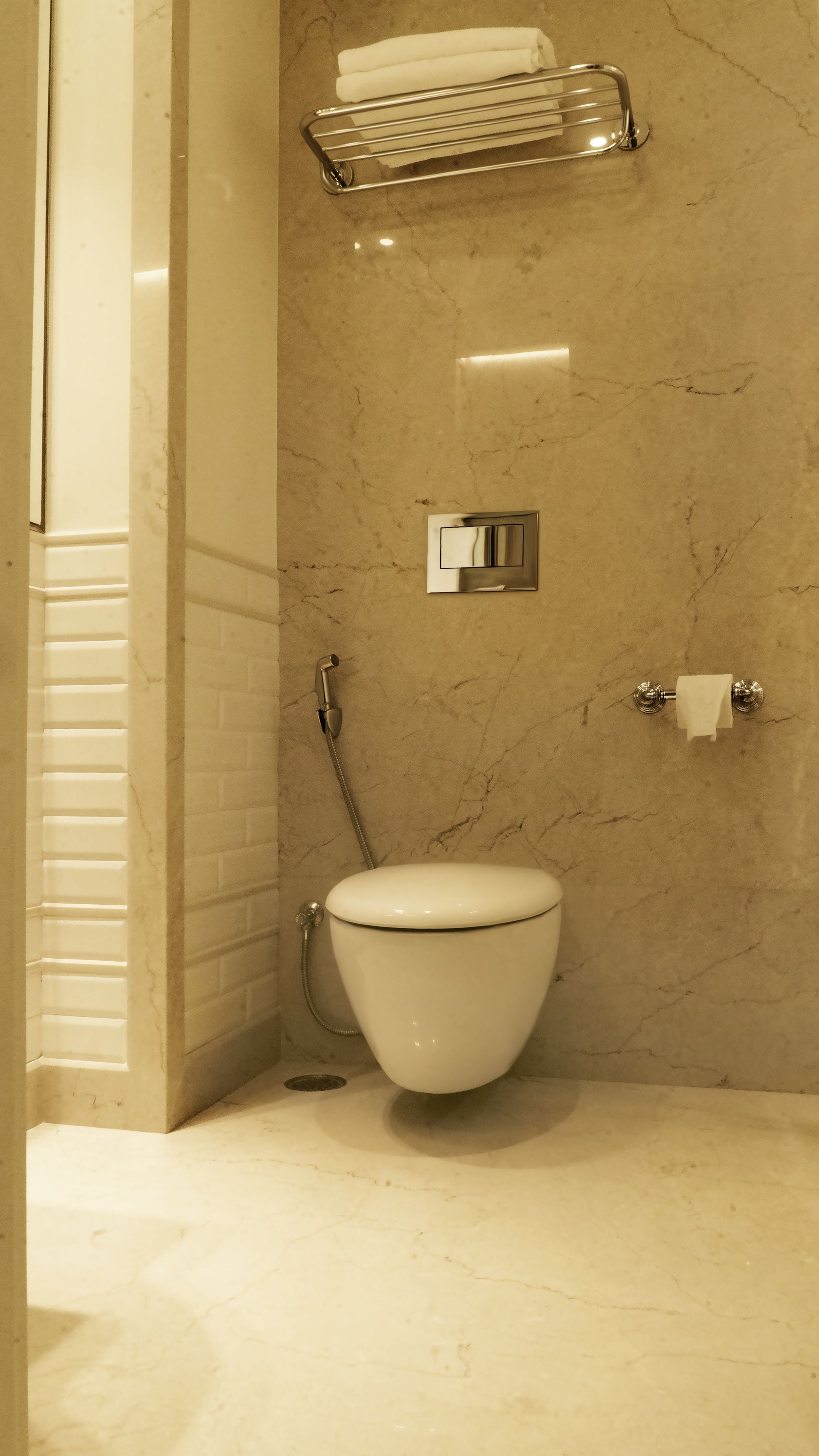 shower, free toiletries, towels