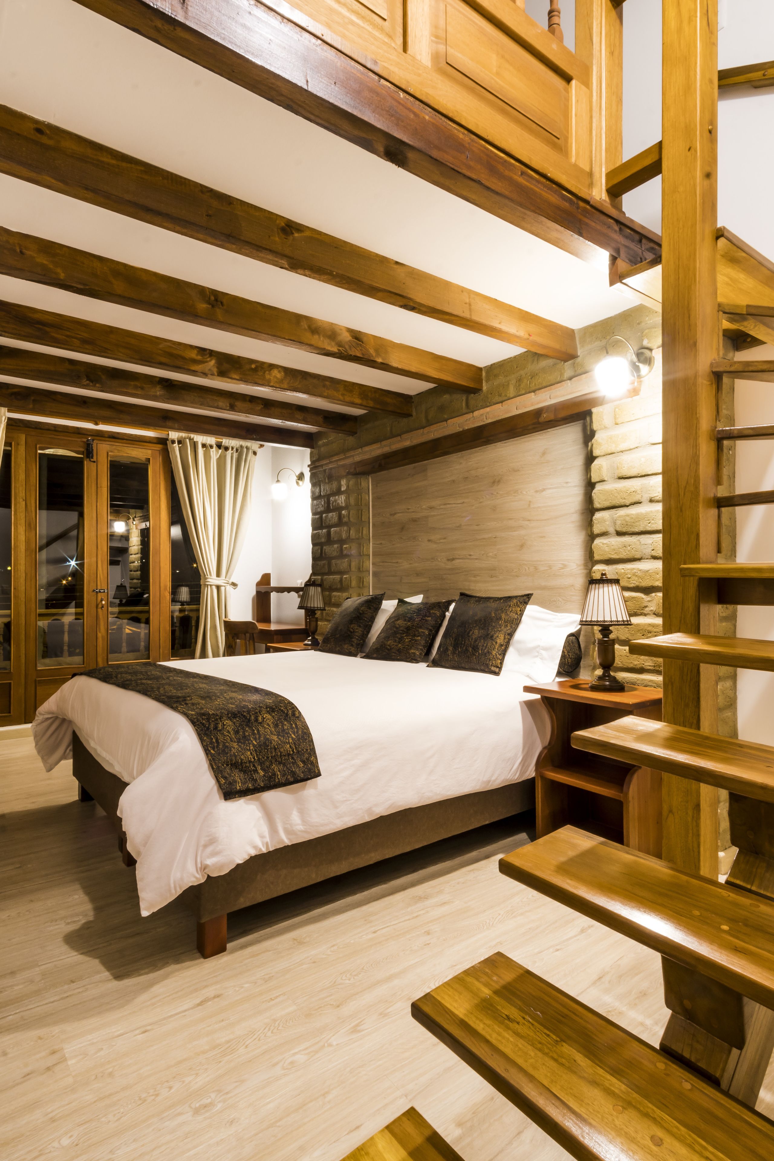 family double or twin room, multiple beds, balcony, mountain view (jardinerito) | 1 bedroom, premium bedding, down duvets, pillow-top beds