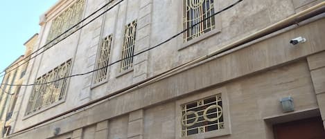 Voorkant van accommodatie