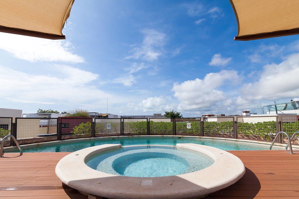 Udendørs pool, tagterrassepool