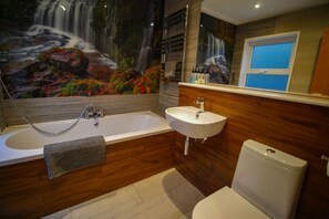 Ferienhaus, 3 Schlafzimmer | Badezimmer | Handtücher, Shampoo