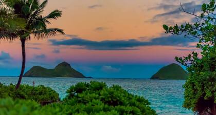 Charming Lanikai Cottage. Close to beach, A/C, parking.