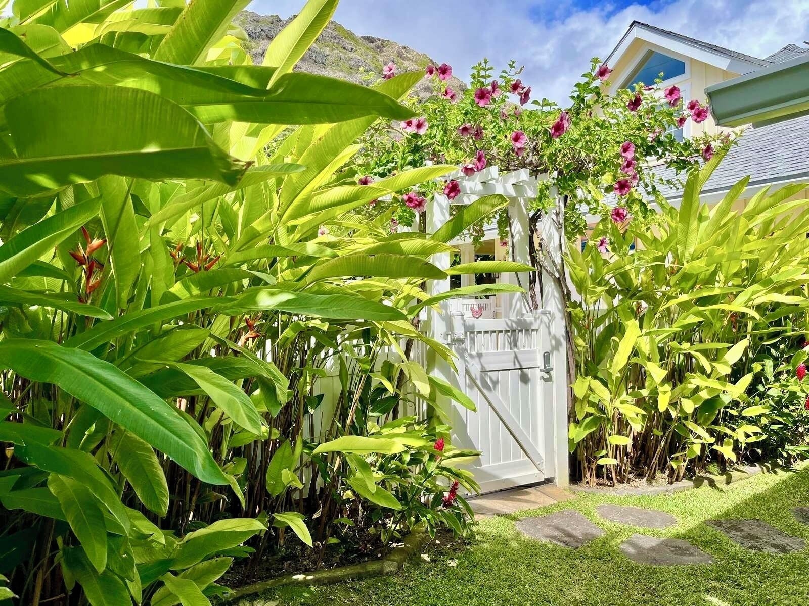 Enceinte de l’hébergement