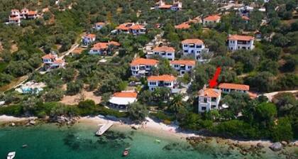 2-Zimmer-Wohnung nur wenige Schritte vom Strand entfernt mit Garten