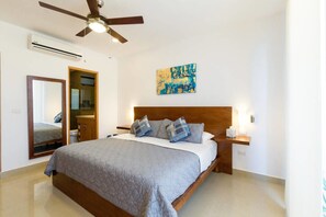 尊尚公寓客房, 2 間臥室 | 2 間睡房、房內夾萬、熨斗/熨衫板、免費 Wi-Fi