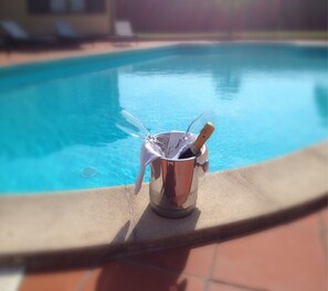 Outdoor pool - Oleggio Castello: Living Fashion - Villa Cometa a place of relax in style (Casaleggio Novara)